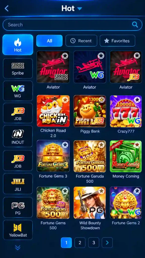 HE786 Game gameplay screenshot showing different game modes